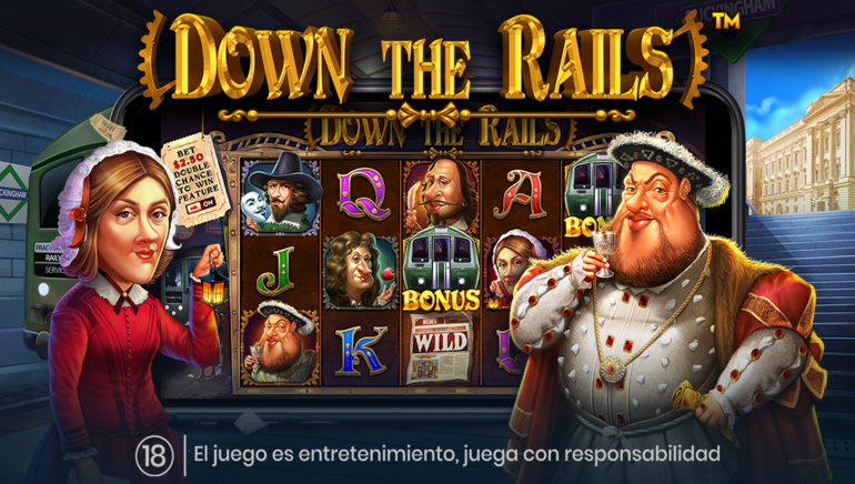 Pragmatic Play expande su cartera de juegos con la tragamonedas Down the Rails