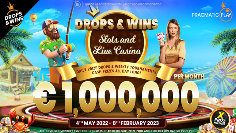 Novedades en los Drop & Wins y en las mesas con dealer en vivo de Pragmatic Play